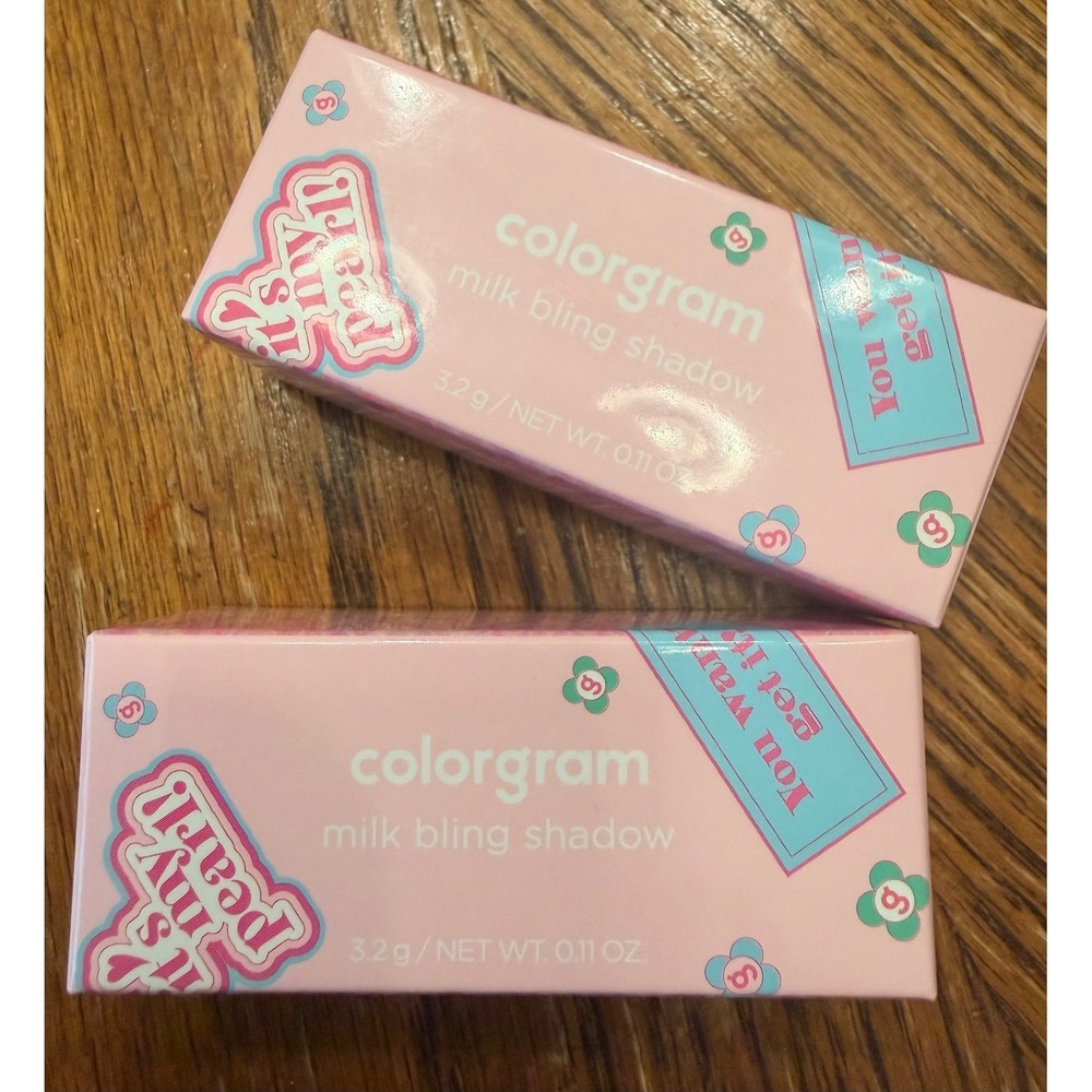 2 Colorgram Milk Bling Shadows 10 Final Pearl Liquid Shimmer Eyeshadow New